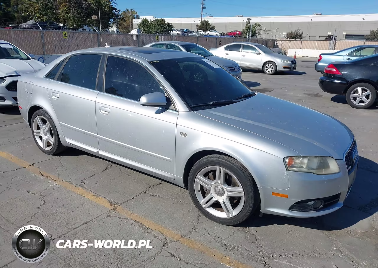 2008 Audi A4 2.0T VIN:WAUAF78E08A082522 - 1