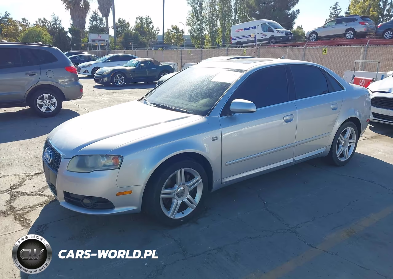 2008 Audi A4 2.0T VIN:WAUAF78E08A082522 - 2