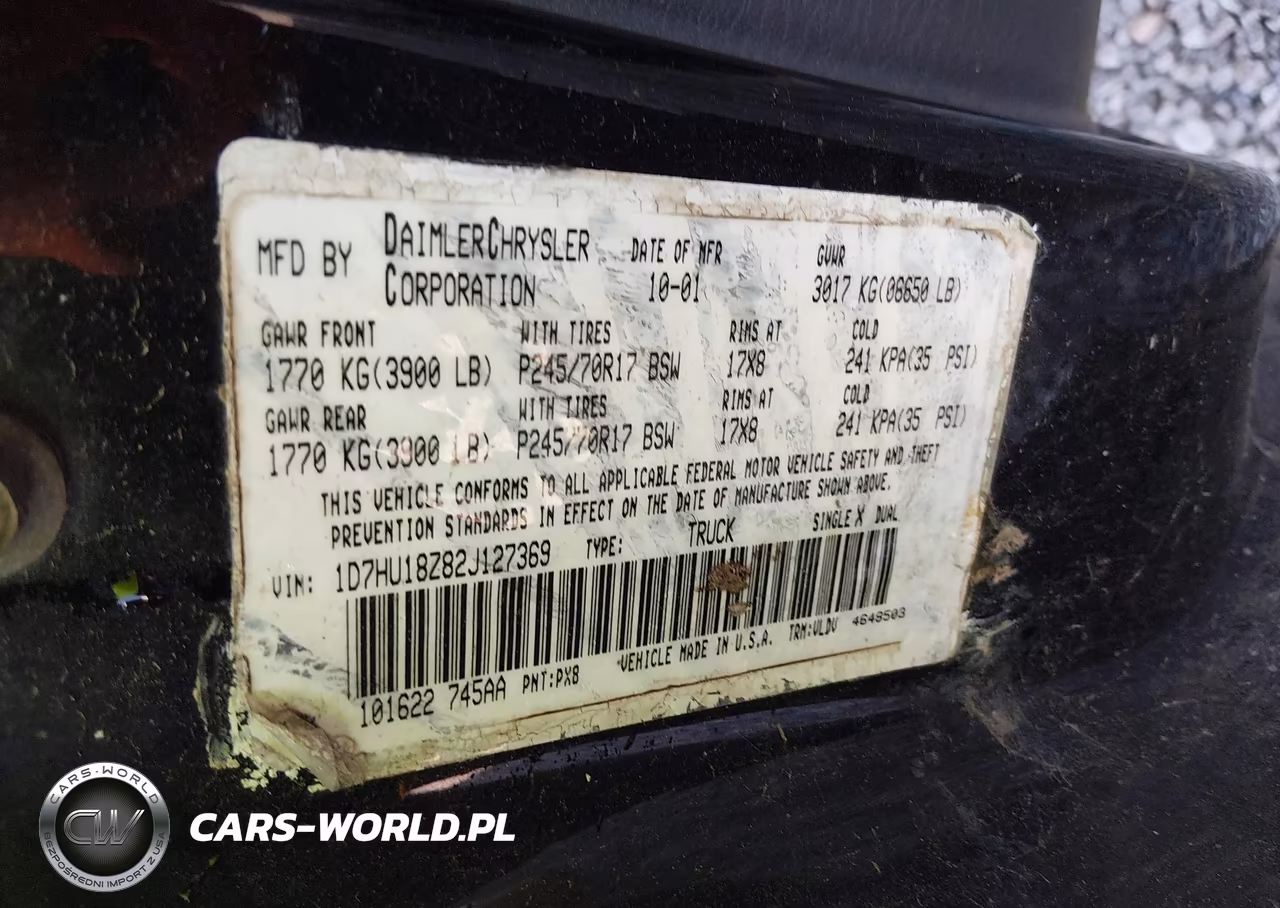 2002 Dodge Ram 1500 St VIN:1D7HU18Z82J127369 - 9