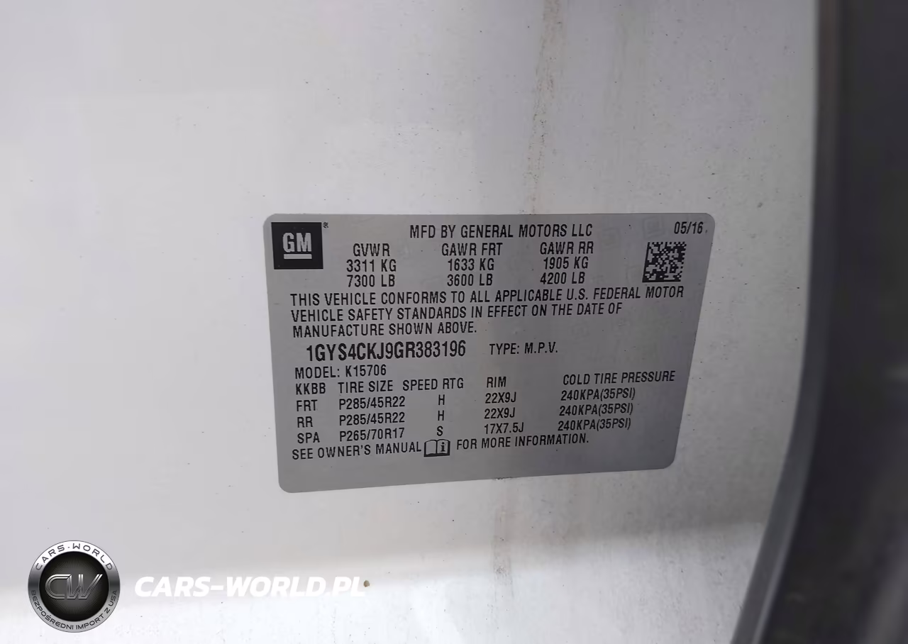 2016 Cadillac Escalade Premium Collection VIN:1GYS4CKJ9GR383196 - 9