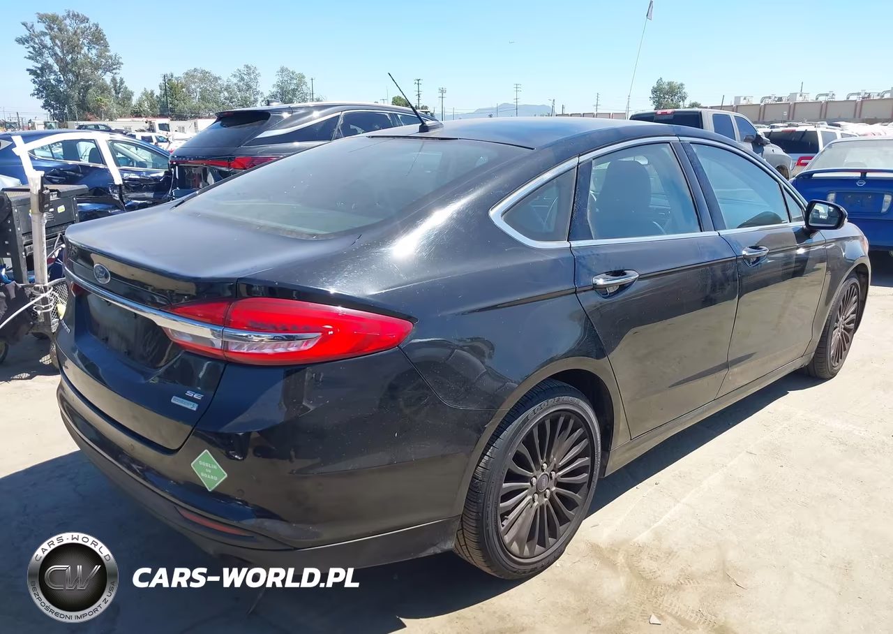 2017 Ford Fusion Se VIN:3FA6P0HD7HR138990 - 4