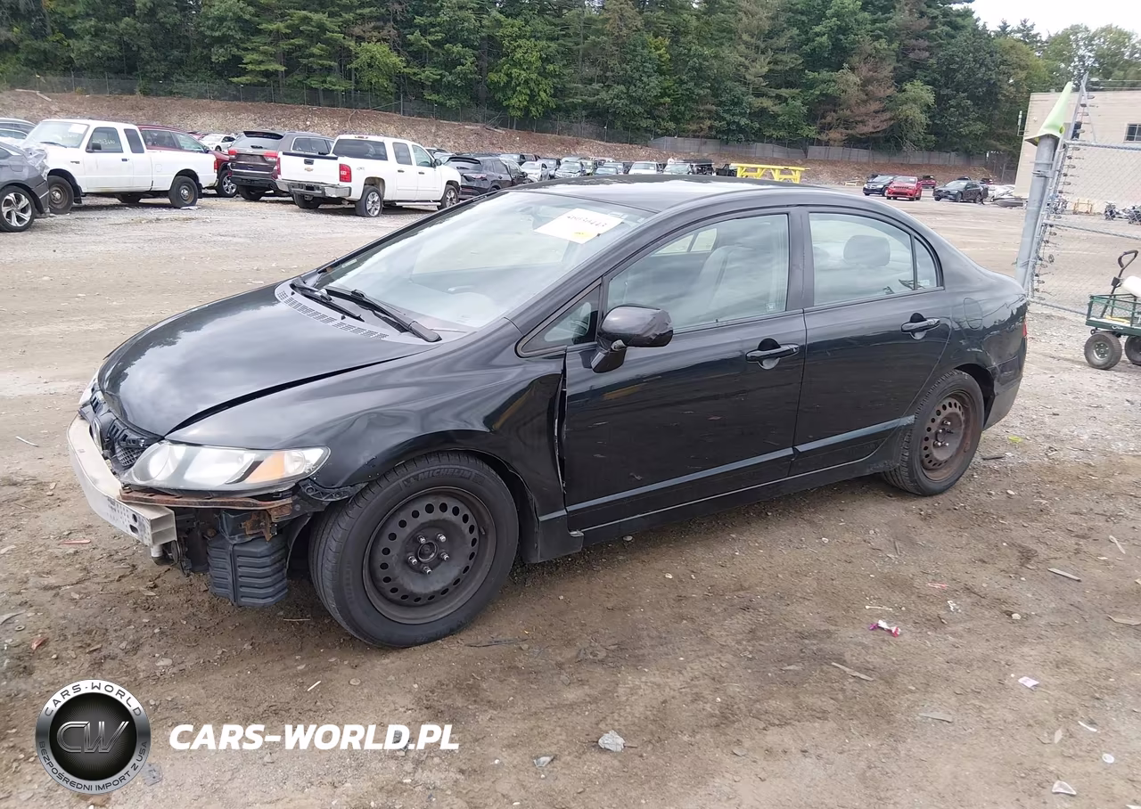 2009 Honda Civic Lx VIN:2HGFA16589H316188 - 2