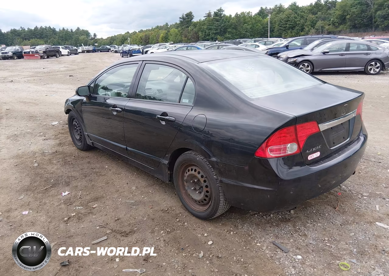 2009 Honda Civic Lx VIN:2HGFA16589H316188 - 3