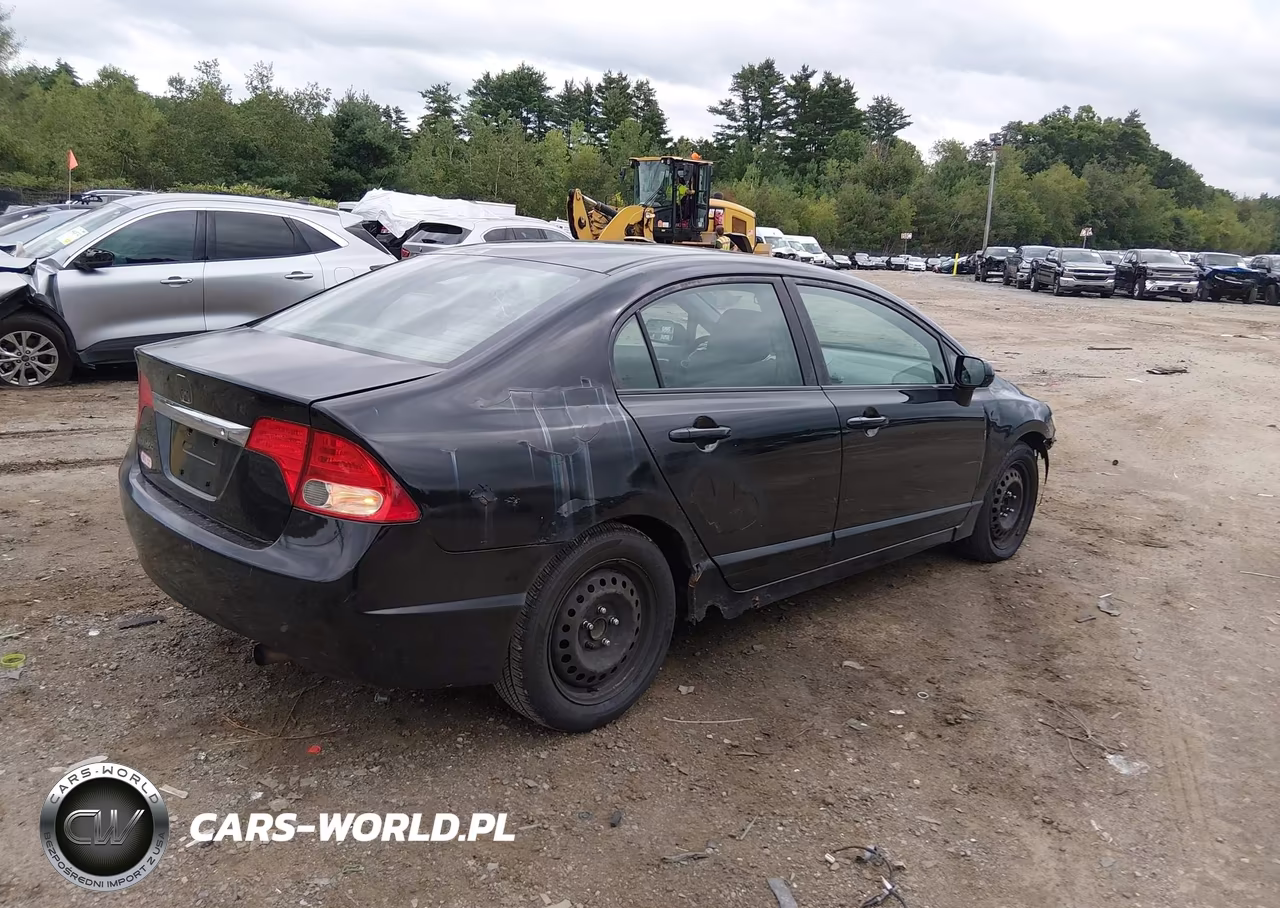2009 Honda Civic Lx VIN:2HGFA16589H316188 - 4