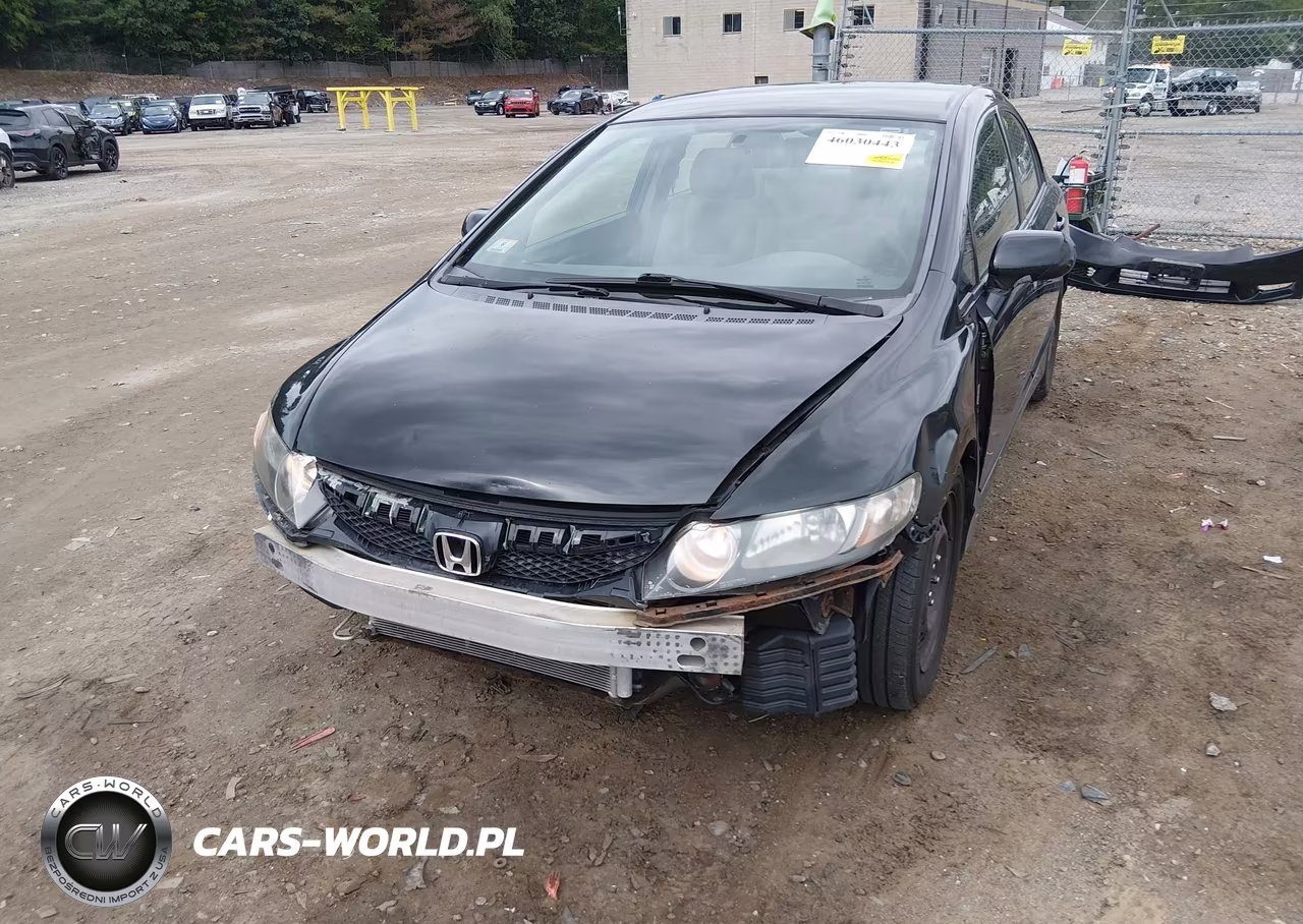 2009 Honda Civic Lx VIN:2HGFA16589H316188 - 6