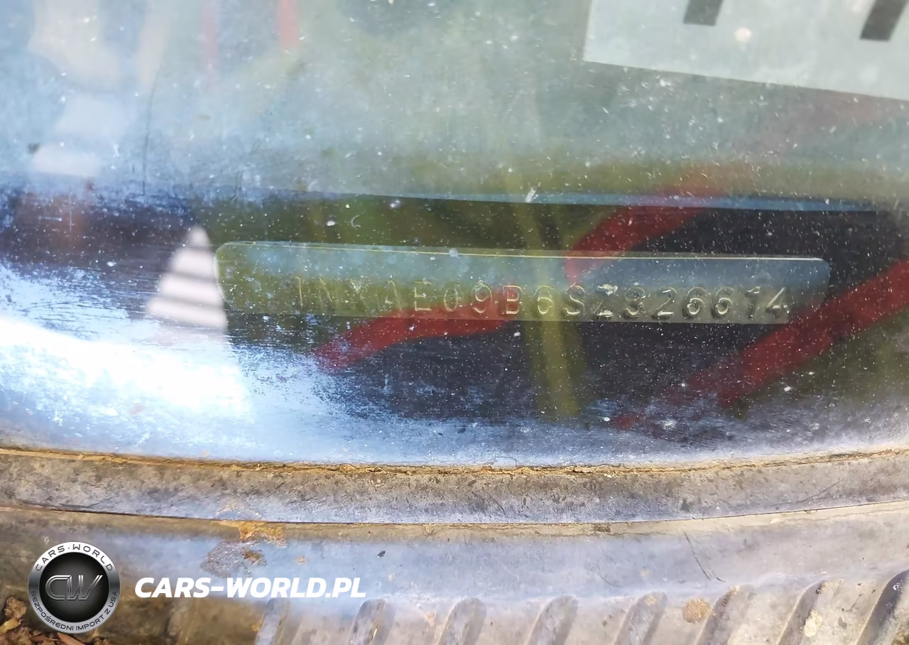 1995 Toyota Corolla Le-Dx VIN:1NXAE09B1S7326614 - 9