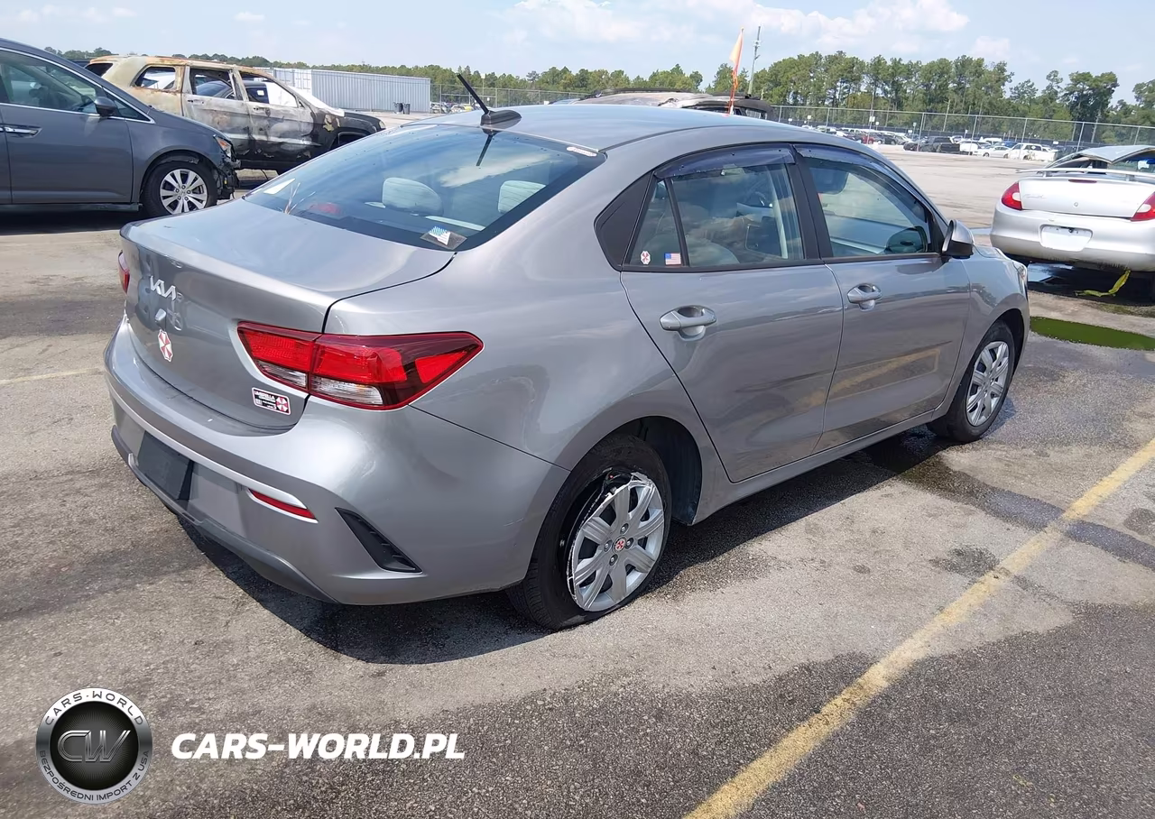2023 Kia Rio S VIN:3KPA24AD3PE611374 - 4