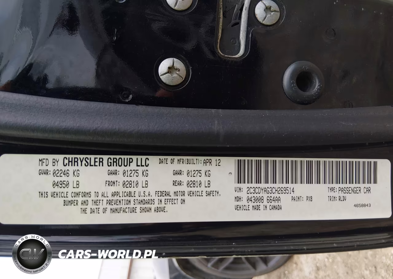 2012 Dodge Challenger Sxt VIN:2C3CDYAG3CH269514 - 9