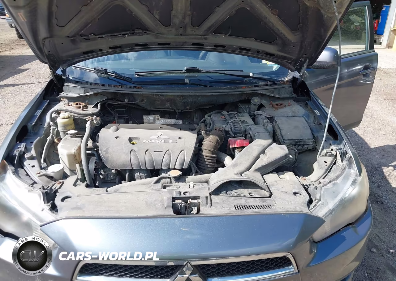 2008 Mitsubishi Lancer De-Es VIN:JA3AU26U58U042469 - 10