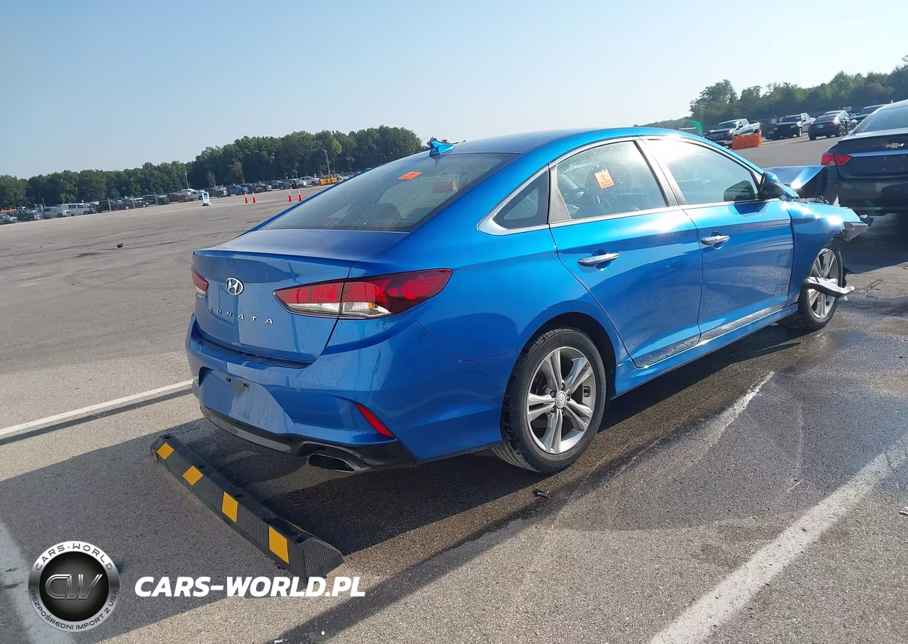 2018 Hyundai Sonata Sel+ VIN:5NPE34AF3JH710778 - 4