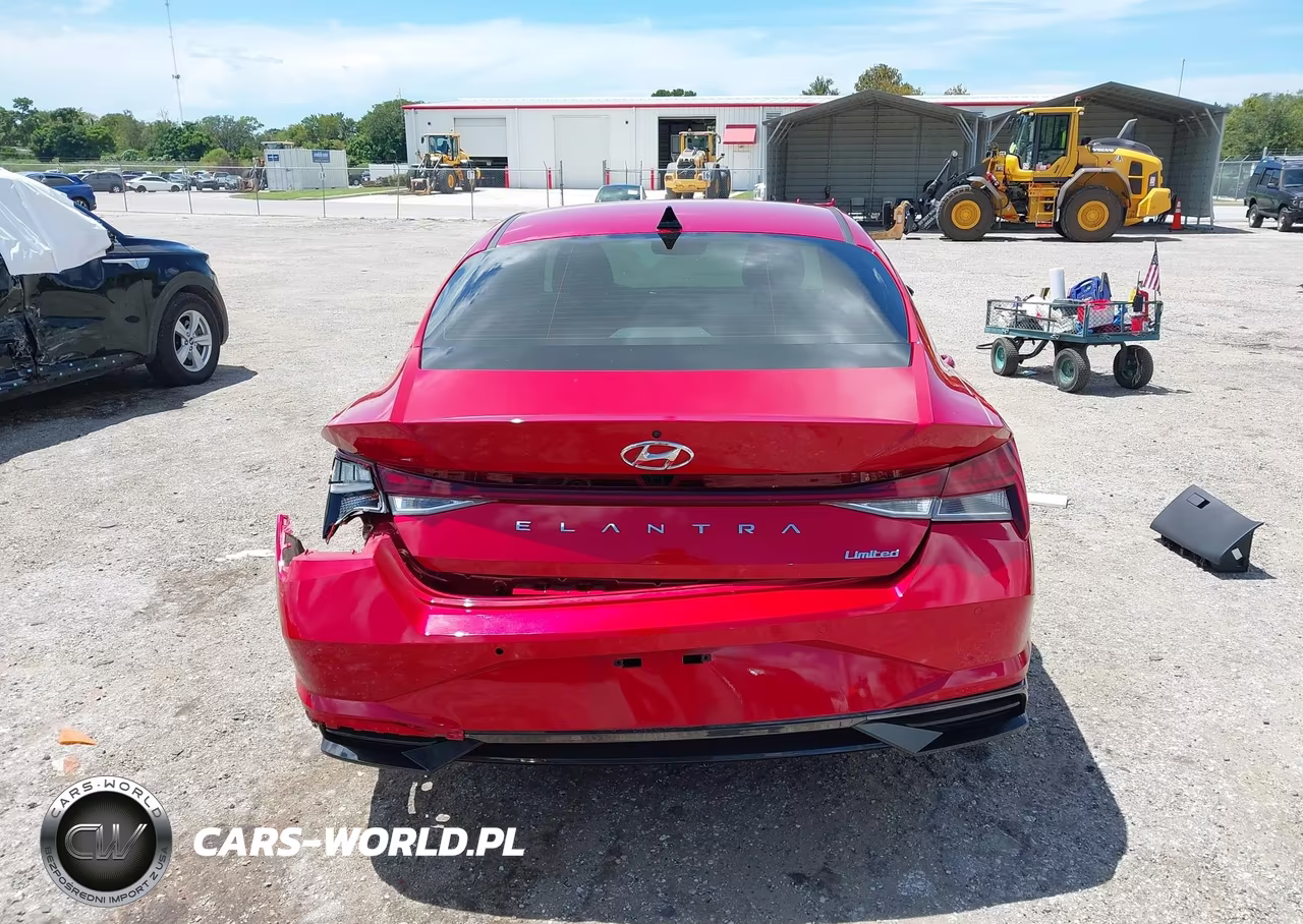 2021 Hyundai Elantra Limited VIN:5NPLP4AG3MH034437 - 17