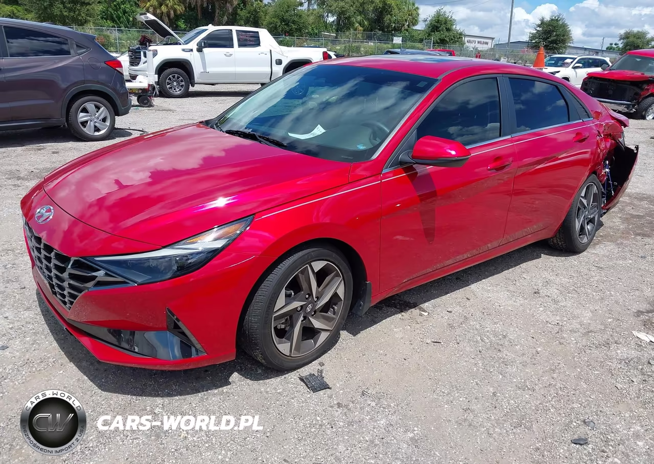2021 Hyundai Elantra Limited VIN:5NPLP4AG3MH034437 - 2
