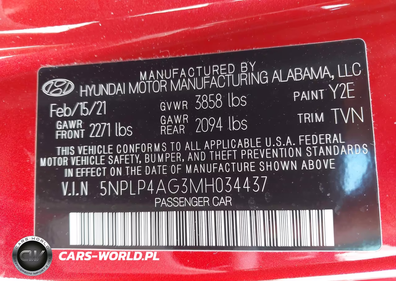 2021 Hyundai Elantra Limited VIN:5NPLP4AG3MH034437 - 9