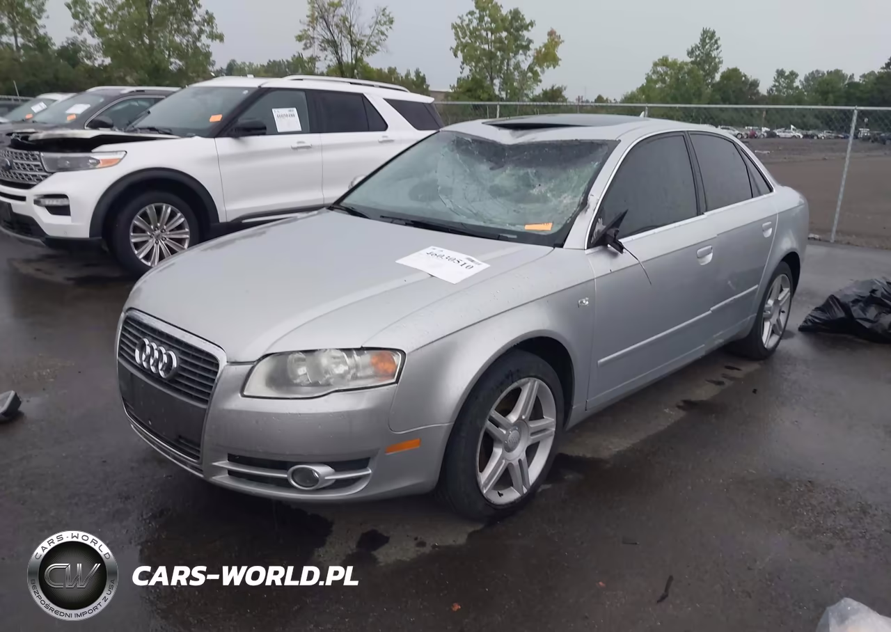 2007 Audi A4 2.0T VIN:WAUDF78E07A282232 - 2