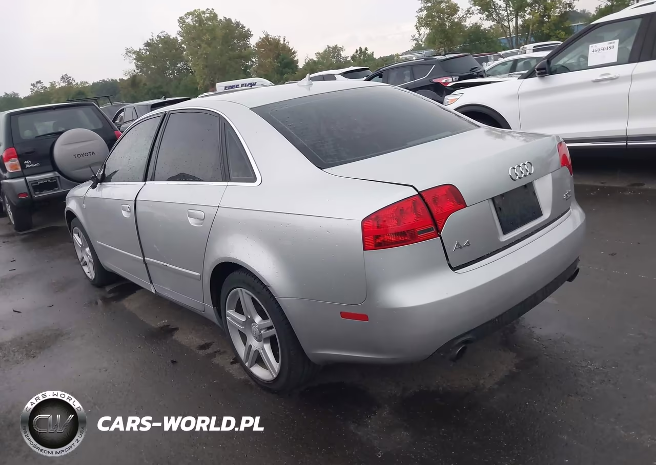 2007 Audi A4 2.0T VIN:WAUDF78E07A282232 - 3