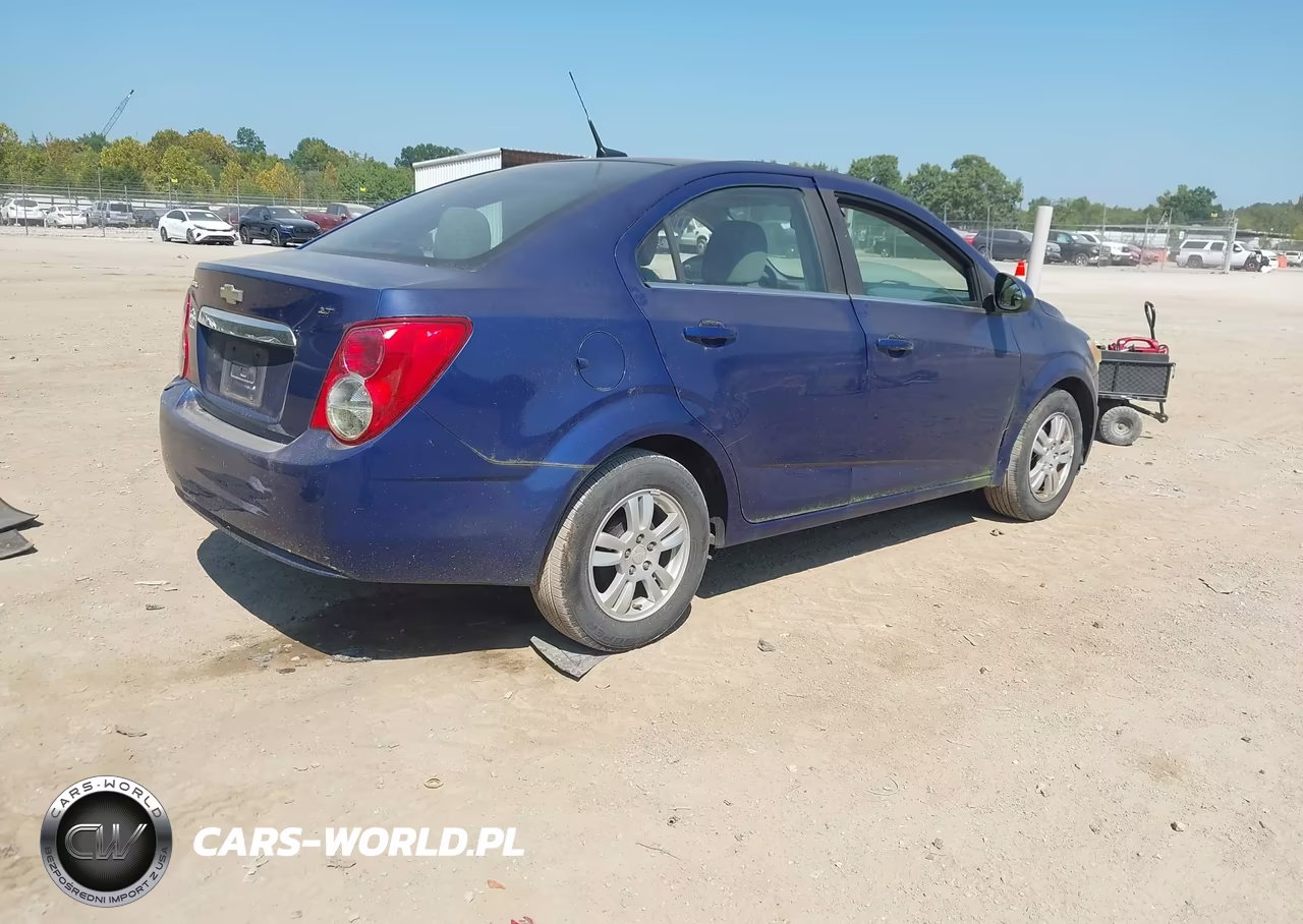 2013 Chevrolet Sonic Lt Auto VIN:1G1JC5SH4D4192607 - 4