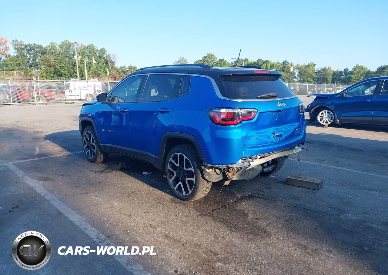 2021 Jeep Compass Limited 4X4 VIN:3C4NJDCB1MT517680 - 3