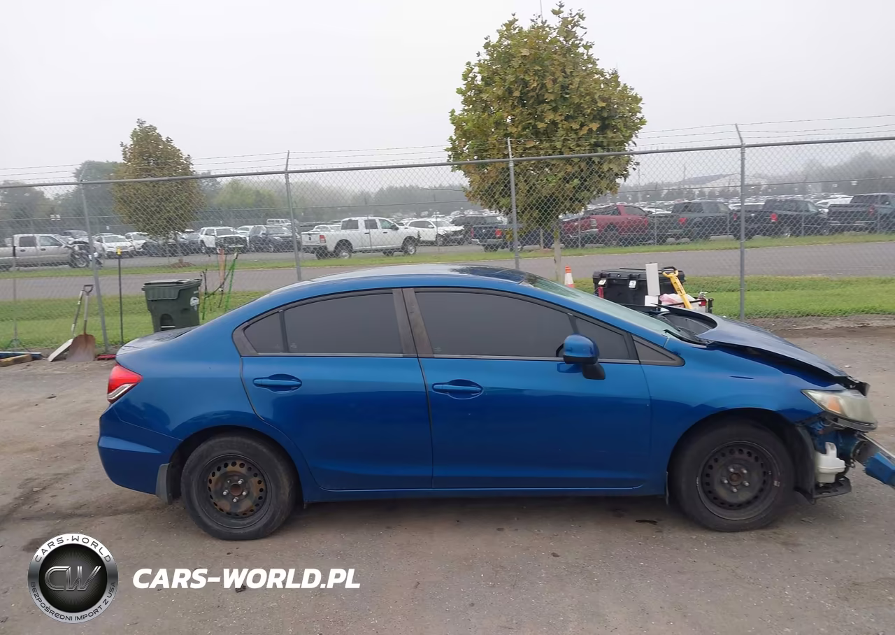 2013 Honda Civic Lx VIN:2HGFB2F5XDH547704 - 14