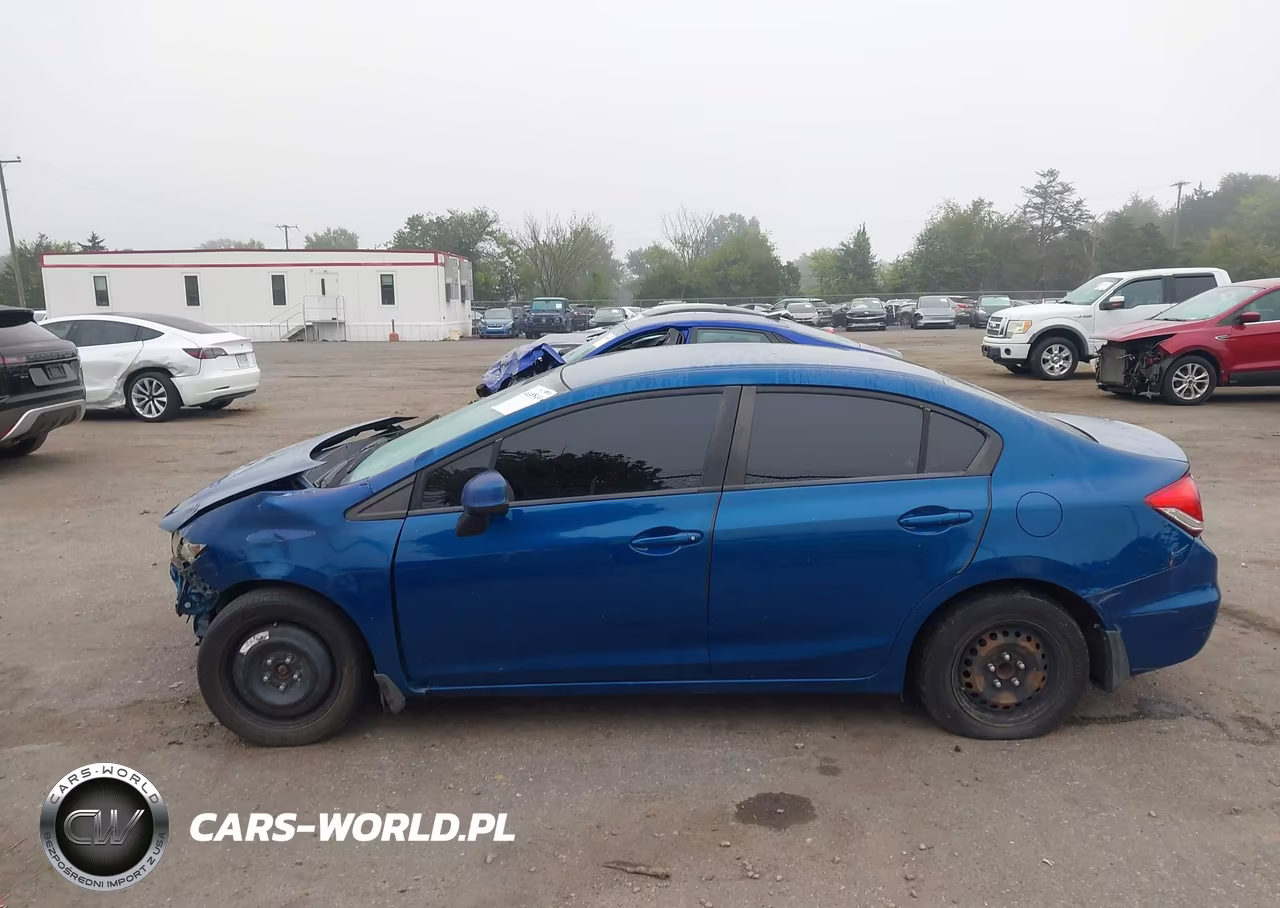 2013 Honda Civic Lx VIN:2HGFB2F5XDH547704 - 15