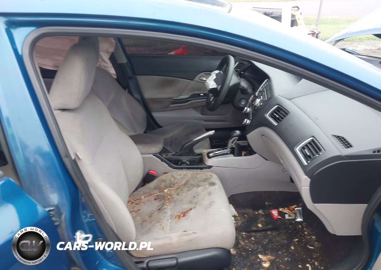 2013 Honda Civic Lx VIN:2HGFB2F5XDH547704 - 5