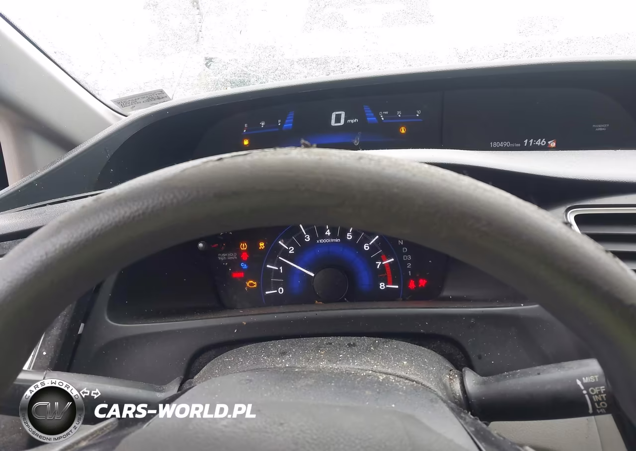 2013 Honda Civic Lx VIN:2HGFB2F5XDH547704 - 7