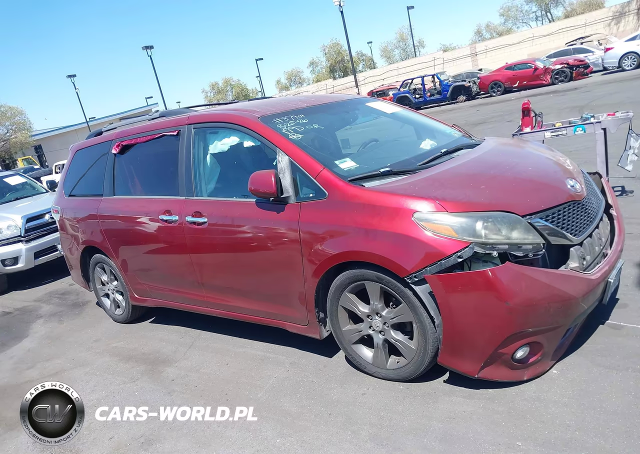 2016 Toyota Sienna Se 8 Passenger VIN:5TDXK3DC3GS706272 - 14