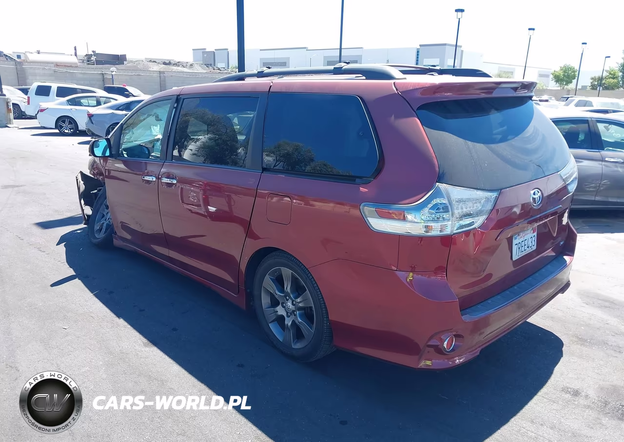 2016 Toyota Sienna Se 8 Passenger VIN:5TDXK3DC3GS706272 - 3