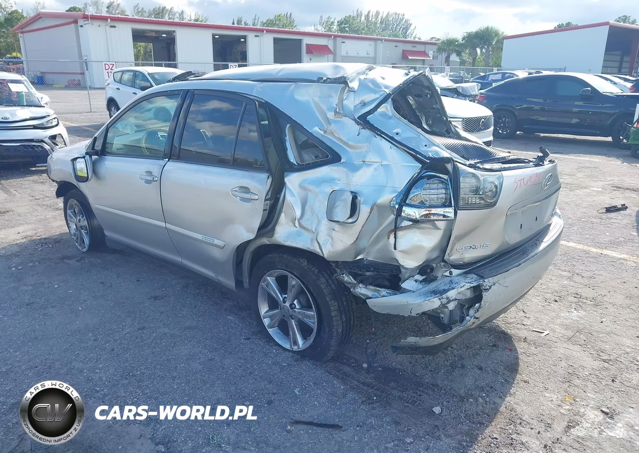 2007 Lexus Rx 400H VIN:JTJGW31U072002603 - 3