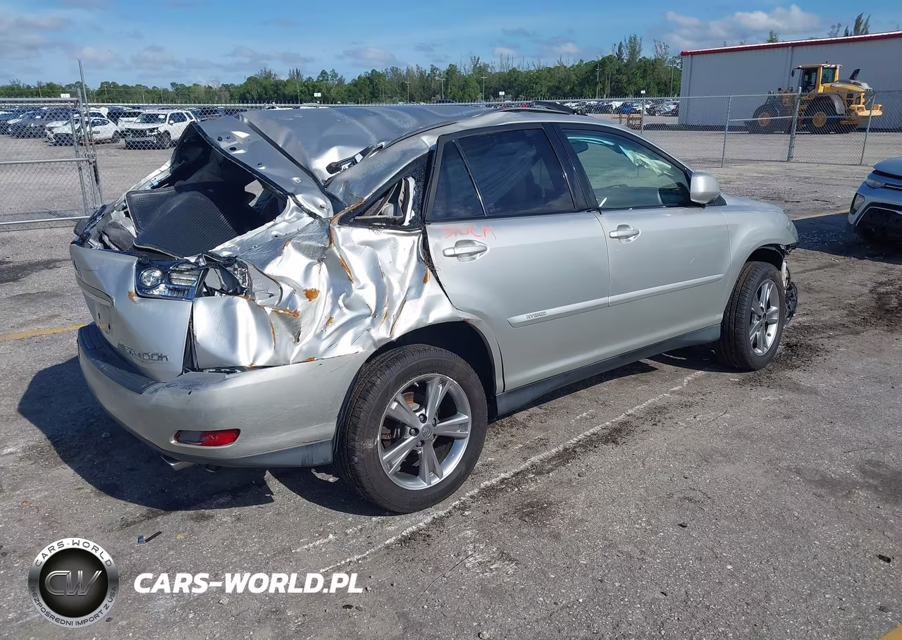 2007 Lexus Rx 400H VIN:JTJGW31U072002603 - 4