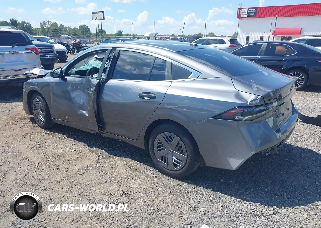 2026 Nissan Sentra S VIN:3N1AB9BV3TY248199 - 3
