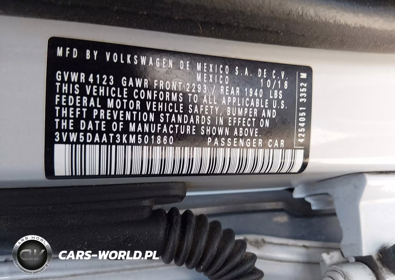 2019 Volkswagen Beetle 2.0T Final Edition Se-2.0T Final Edition Sel-2.0T S-2.0T Se VIN:3VW5DAAT3KM501860 - 9