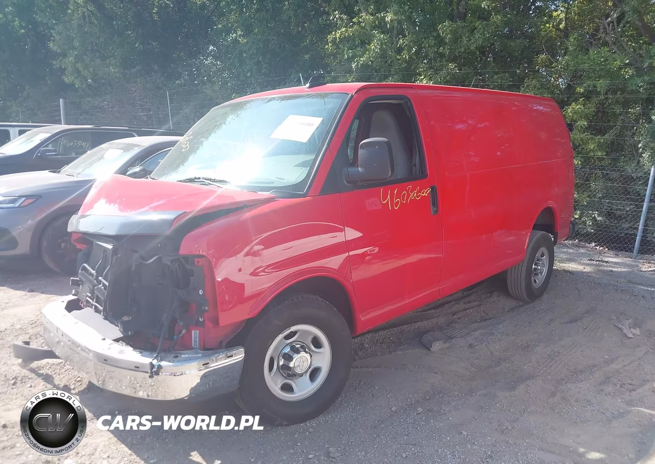 2017 Chevrolet Express 3500 Work Van VIN:1GCZGGFG7H1338064 - 2
