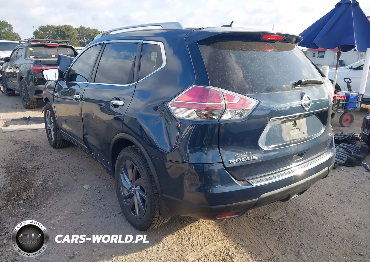 2016 Nissan Rogue Sl VIN:5N1AT2MT5GC751496 - 3