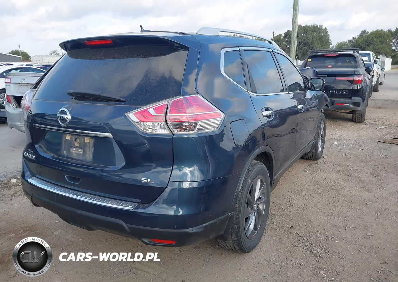2016 Nissan Rogue Sl VIN:5N1AT2MT5GC751496 - 4