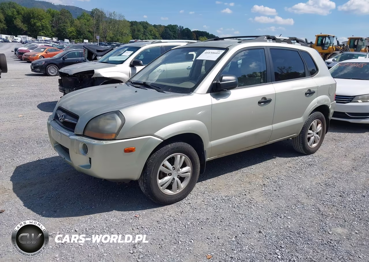 2009 Hyundai Tucson Gls VIN:KM8JM12B29U105640 - 2