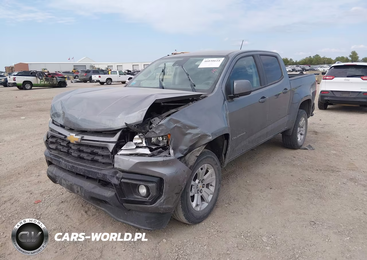 2022 Chevrolet Colorado 2Wd Short Box Lt VIN:1GCGSCEN2N1173955 - 2