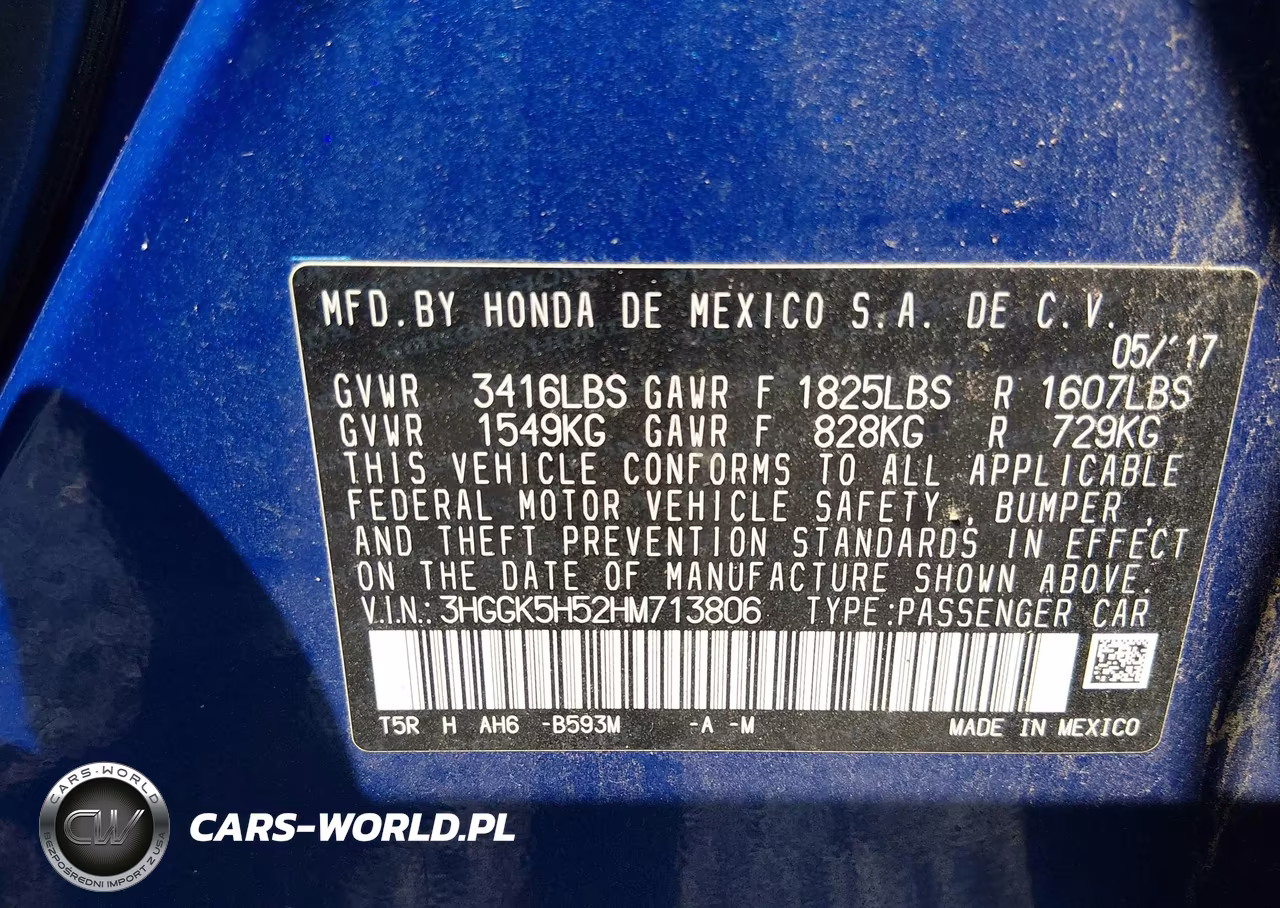 2017 Honda Fit Lx VIN:3HGGK5H52HM713806 - 9