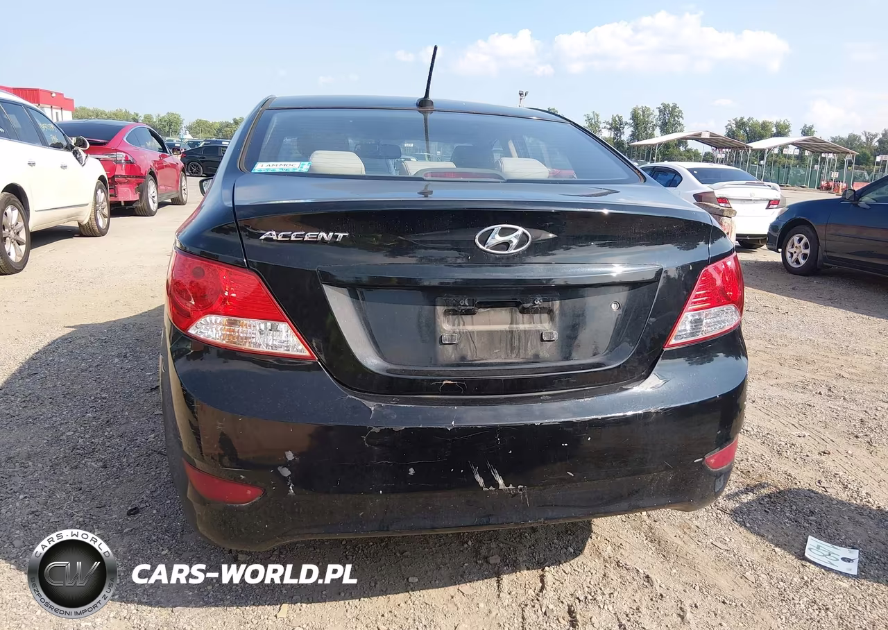 2012 Hyundai Accent Gls VIN:KMHCT4AE6CU204896 - 13