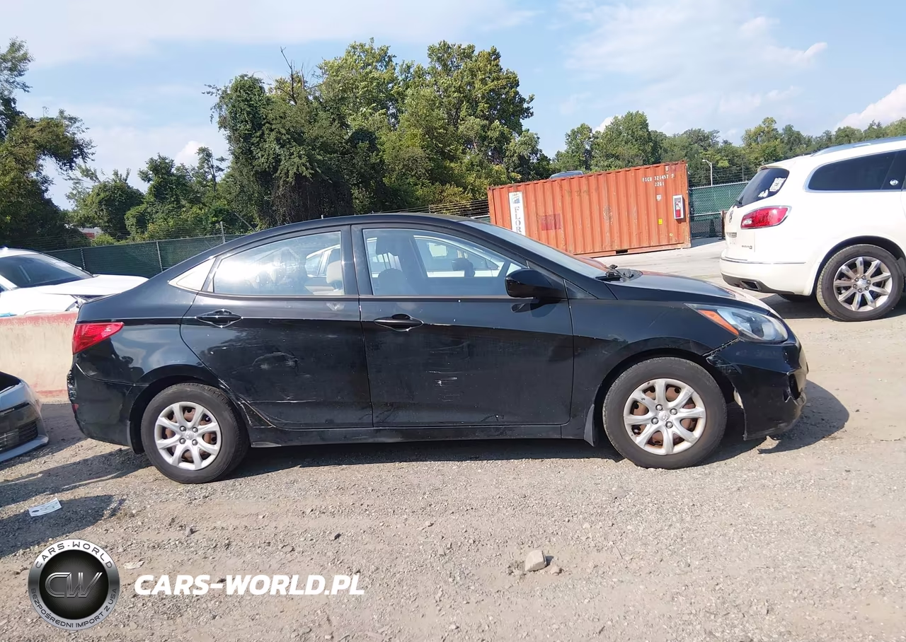 2012 Hyundai Accent Gls VIN:KMHCT4AE6CU204896 - 16