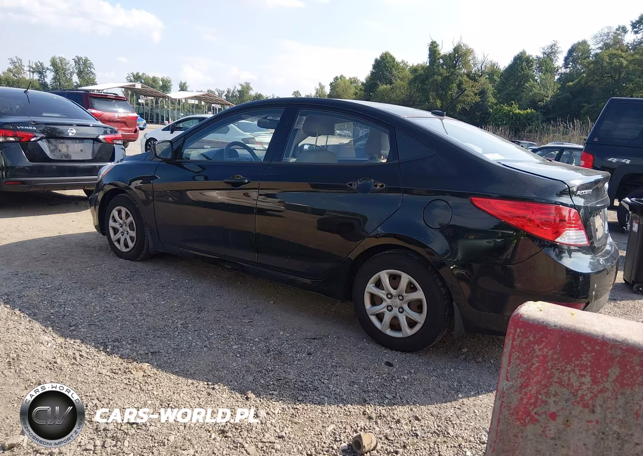 2012 Hyundai Accent Gls VIN:KMHCT4AE6CU204896 - 3