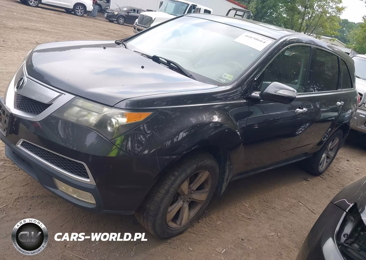 2013 Acura Mdx VIN:2HNYD2H29DH507547 - 2