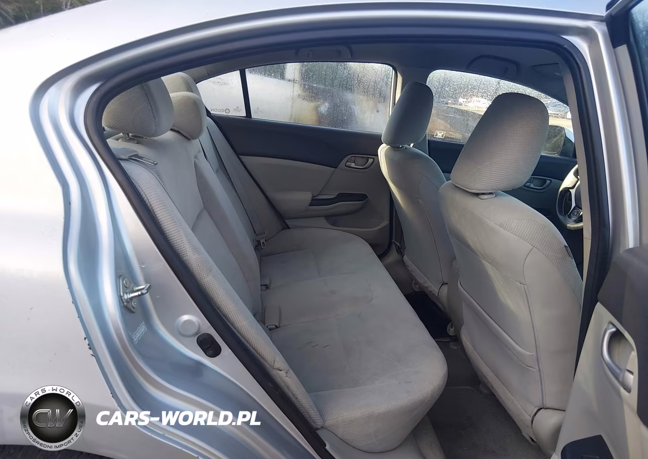 2012 Honda Civic Lx VIN:2HGFB2F55CH524359 - 8