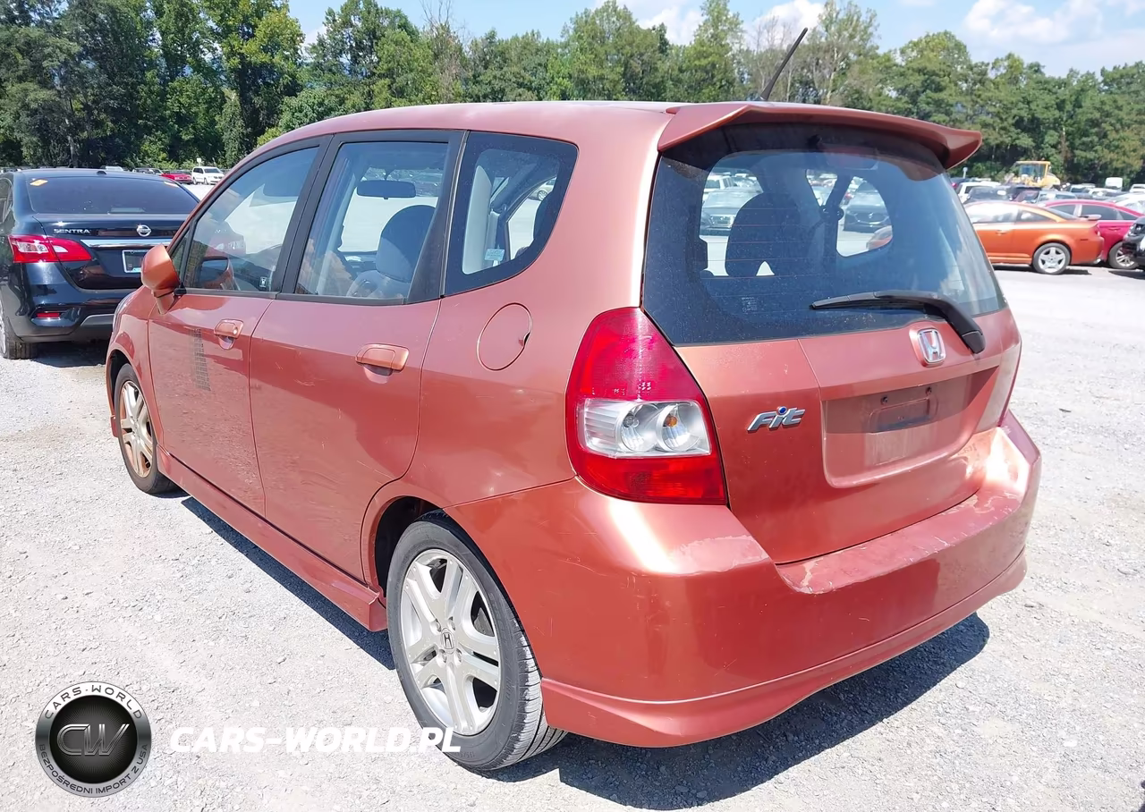 2007 Honda Fit Sport VIN:JHMGD38637S020320 - 6