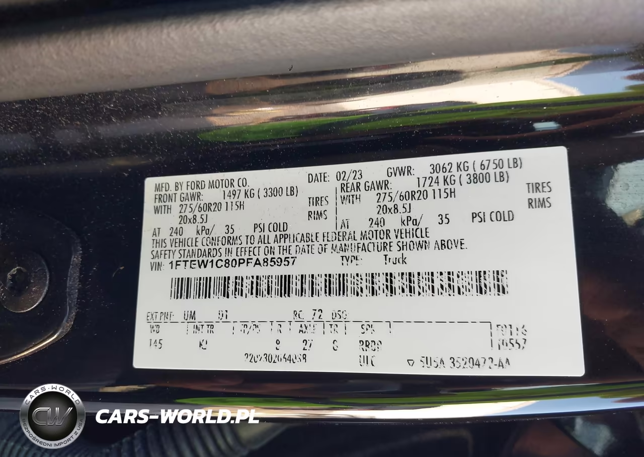 2023 Ford F-150 King Ranch VIN:1FTEW1C80PFA85957 - 9