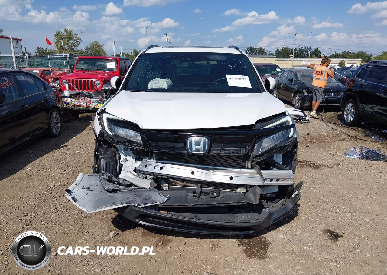 2021 Honda Pilot Awd Black Edition VIN:5FNYF6H75MB067884 - 13