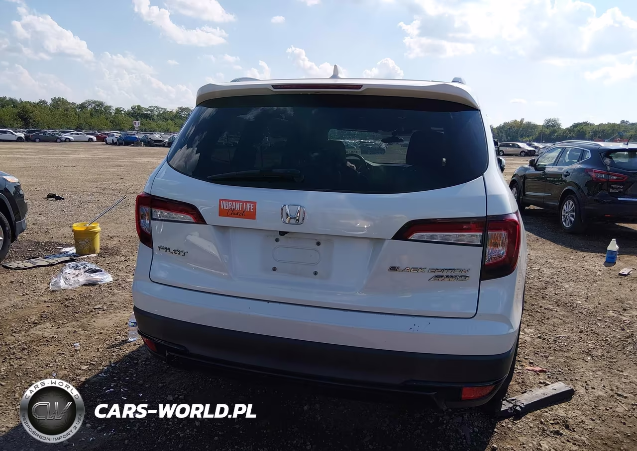 2021 Honda Pilot Awd Black Edition VIN:5FNYF6H75MB067884 - 17
