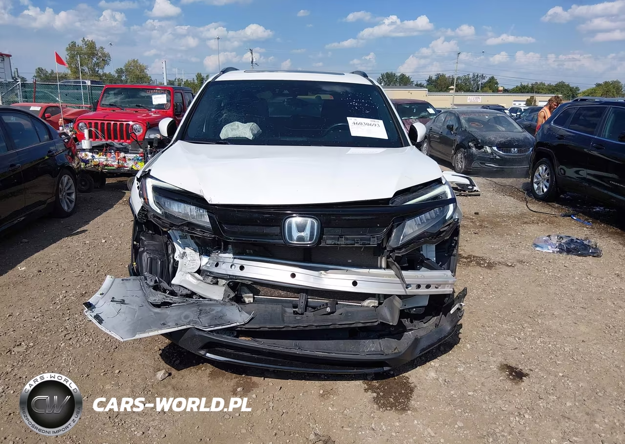 2021 Honda Pilot Awd Black Edition VIN:5FNYF6H75MB067884 - 6