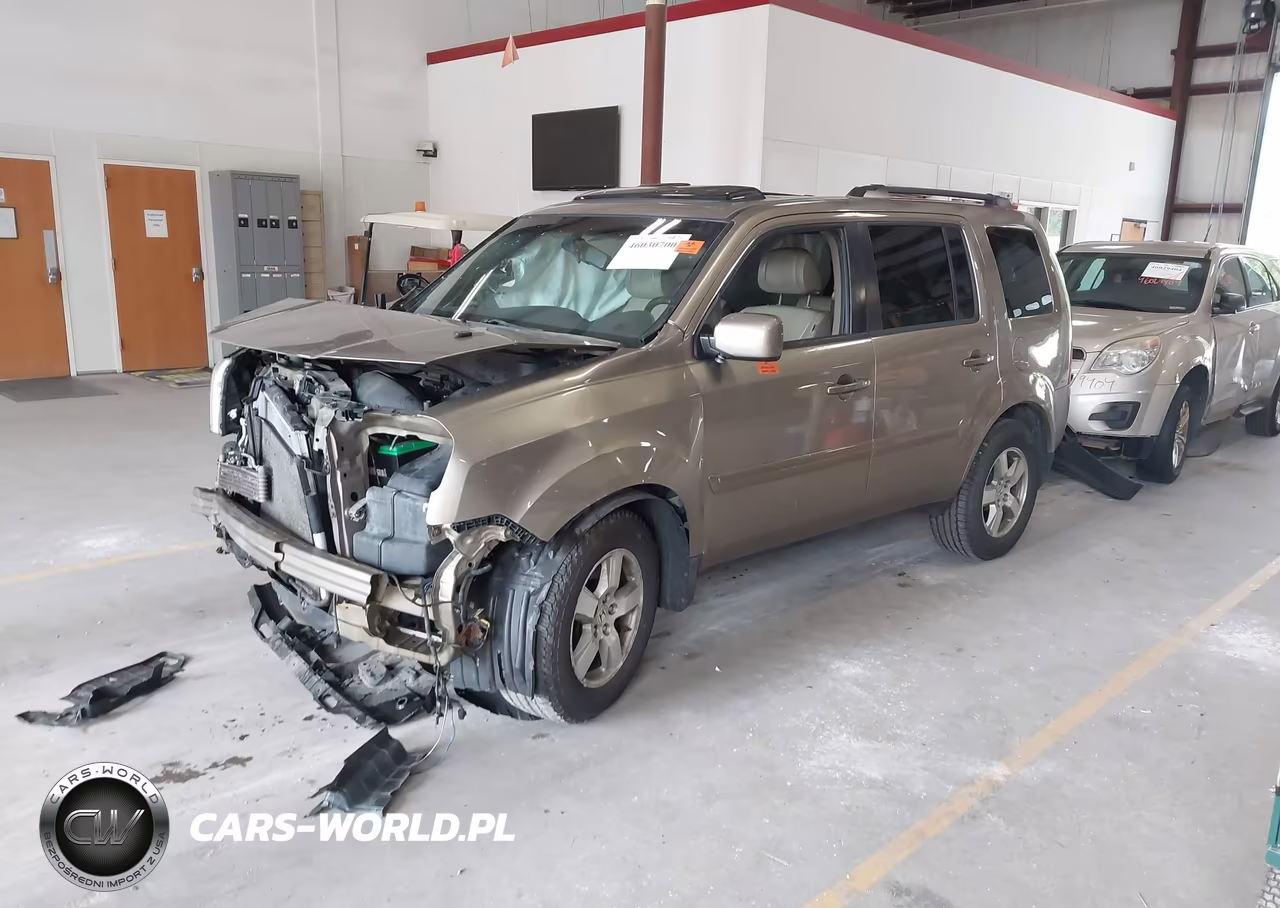 2011 Honda Pilot Ex-L VIN:5FNYF3H59BB048474 - 2