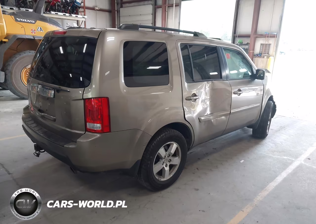 2011 Honda Pilot Ex-L VIN:5FNYF3H59BB048474 - 4