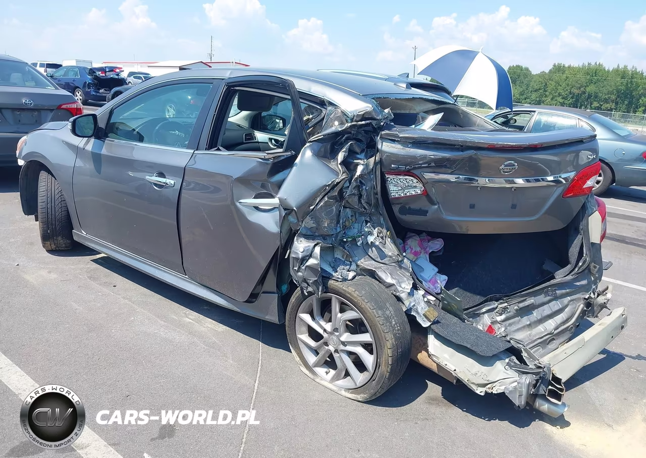 2015 Nissan Sentra Sr VIN:3N1AB7AP3FY352803 - 3